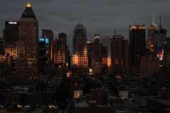 38 Paramount Plaza, One Worldwide Plaza, Morgan Stanley Building, One Astor Plaza, Bank Of America After Sunset From New York Ink48 Hotel Rooftop Bar.jpg